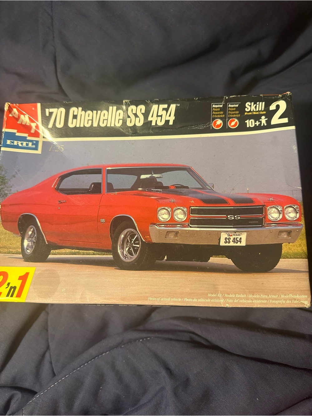 1970 Chevelle ss 454 amt die cast car model car